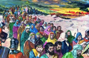 La marcha desde Jerusalén hasta Babilonia La marcha desde Jerusalén hasta Babilonia